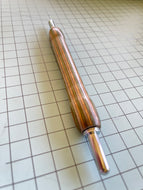 Green Layered Handmade Double Ended Sewing Tool