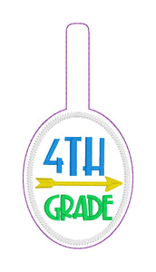 Étiquettes et œillets d'école primaire Level Up 4e année - Cerceaux 4x4 et 5x7