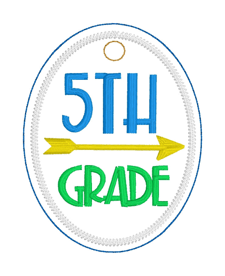Grade V Lettering 5th Grade Logo