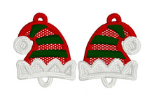 Elf Hat FSL Earrings - In the Hoop Freestanding Lace Earrings