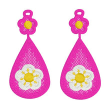 Esperanza Drops FSL Earrings - In the Hoop Freestanding Lace Earrings