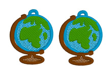 Pendientes Globe SET- En los pendientes de encaje independientes del aro