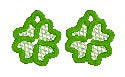 Cowgirl Dangles FSL Pendientes SET- En los pendientes de encaje independientes del aro