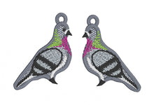 Pigeon FSL Earrings- In the Hoop Freestanding Lace Earrings