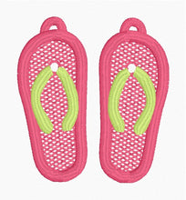 Pendientes FSL Flip Flop - Pendientes de encaje independientes en el aro