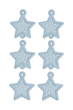 Triple Star Dangles FSL Pendientes SET- En los pendientes de encaje independientes del aro