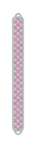 FSL Friendship Bracelet Diamonds - In the Hoop Bracelet en dentelle autoportant en trois tailles
