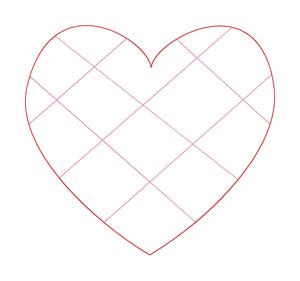 NICU Hearts ou Hotpad et Mug Rug en forme de cœur
