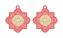 Boucles d’oreilles Viva Fiesta FSL - Boucles d’oreilles en dentelle autoportantes In the Hoop