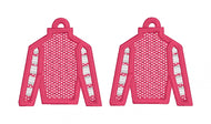 Jockey Silks FSL Earrings - In the Hoop Freestanding Lace Earrings
