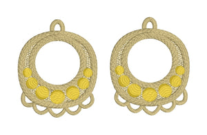 PhasesFSL Earrings - In the Hoop Freestanding Lace Earrings