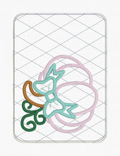 Pretty Pumpkin Applique Mug Rug