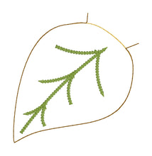 Puffy Leaf Stuffies 4x4 and 5x7 In the Hoop Embroidery Design SET