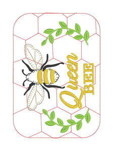 Queen Bee Mug Rug