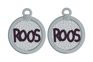 ROOS FSL Earrings - In the Hoop Freestanding Lace Earrings