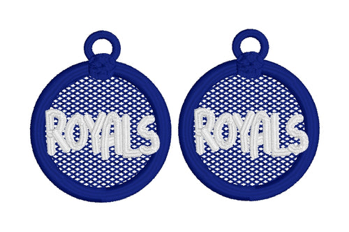 Boucles d’oreilles ROYALS FSL - Boucles d’oreilles en dentelle autoportantes In the Hoop