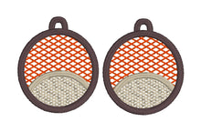 Pendientes Shine FSL - Diseño de aretes de encaje independientes - En el proyecto de bordado de aro