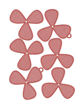 Emma Blossom FSL Rivet Earrings - In the Hoop Freestanding Lace Earrings