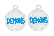 Pendientes WARRIORS FSL - Pendientes de encaje independientes en el aro