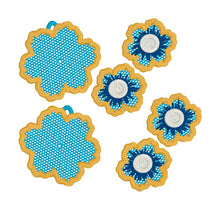 Desert Jewels Turquoise Sunset FSL Rivet Layer Earrings - In the Hoop Freestanding Lace