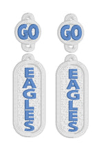 FSL Go Team Blank Bar Dangles FSL Earrings- In the Hoop Freestanding Lace Earrings That You Can Personalize!