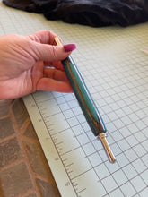 Blue/Gray-Layered Handmade Double Ended Sewing Tool