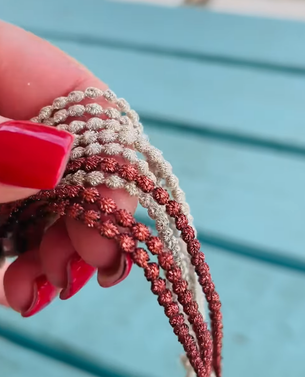String A Bling FSL Bling Strings Bracelet Length - In the Hoop Freestanding Lace Brac ...