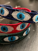 FSL Friendship Bracelet Evil Eye- In the Hoop Freestanding Lace Bracelet in Three Sizes