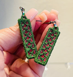 Mermaid/Dragon Scales Earrings- In the Hoop Freestanding Lace Earrings