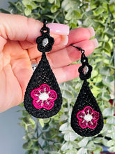 Esperanza Drops FSL Earrings - In the Hoop Freestanding Lace Earrings