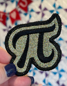 Pi Day Patch embroidery design