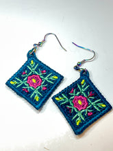 Sparkle Posey Tiles Earrings - In the Hoop Freestanding Lace Earrings