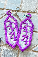 2024 Perspective FSL Earrings - In the Hoop Freestanding Lace Earrings