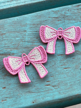 Pendientes Bow FSL - Pendientes de encaje independientes en el aro