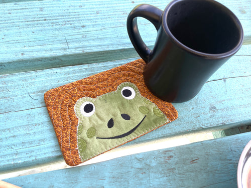 Tapis tasse grenouille