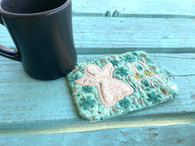 Singing Angel Joy to the World - Projet de broderie de tapis de tasse dans le cerceau