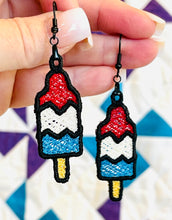 Popsicle FSL Earrings - In the Hoop Freestanding Lace Earrings