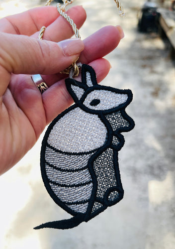 Flower Mylar encaje independiente Suncatcher o marcador para aros 4x4