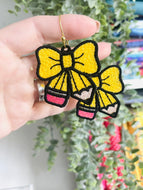 Pendientes Pencil FSL - Pendientes de encaje independientes en el aro