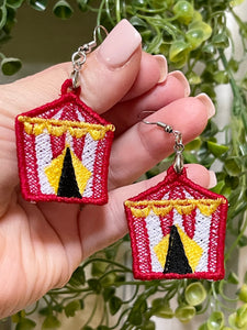 Big Top Earrings- In the Hoop Freestanding Lace Earrings