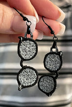 Shades FSL Earrings - In the Hoop Freestanding Lace Earrings