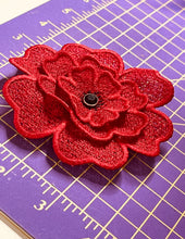 Poppy FSL Rivet Brooch