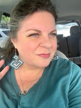 FSL Pixel Heart Earrings-  In the Hoop Freestanding Lace Earrings