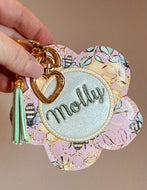 Flower Bag Tag for 4x4 hoops