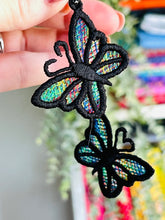 Pendientes Butterfly FSL - Pendientes de encaje independientes en el aro