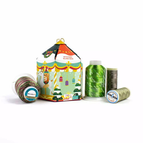 Wonderfil Mystery Blind Box - Thread Plus TWO Embroidery Designs