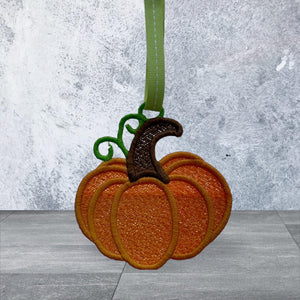 Princess Pumpkin Freestanding Lace Suncatcher or Bookmark for 4x4 Hoops