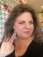 Triple Dipper FSL Earrings - In the Hoop Freestanding Lace Earrings