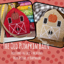 The Old Pumpkin Barn Freestanding Lace (FSL) Ornament