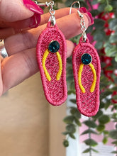 Pendientes FSL Flip Flop - Pendientes de encaje independientes en el aro